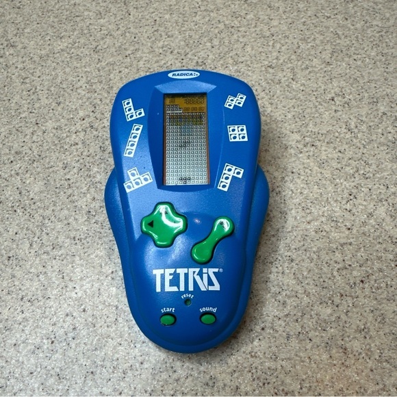 Vintage Radica Games Tetris Electronic Handheld Game 2000s Works - Picture 1 of 4